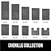 Gorilla Grip Bath Rug, 44x26, Thick Soft Absorbent Chenille Rubber Backing Bathroom Rugs, Microfiber Dries Quickly, Shaggy Machine Washable Mats, Plush Durable Rug, Bathtub Shower Floor, Ivory Cream