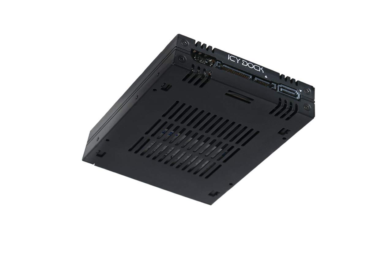 ICY DOCK MB742SP-B Panel BAHÍA Disco Duro Negro