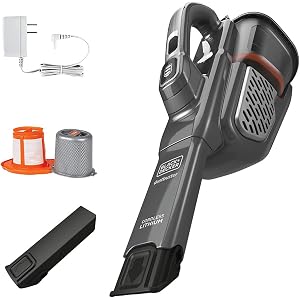 BLACK+DECKER 16V MAX* DUSTBUSTER AdvancedClean+ Hand Vacuum (HHVK415B01)