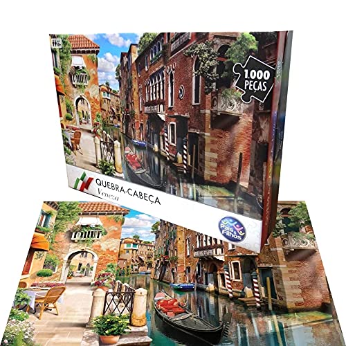 Quebra - Cabeça Veneza - 1000 Pçs