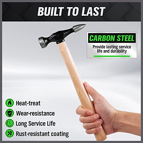 SWANLAKE 7 Piece Auto Body Repair Kit, Auto Body Tools, Auto Body Repair Tools with Carbon Steel Hammer Heads - Image 6