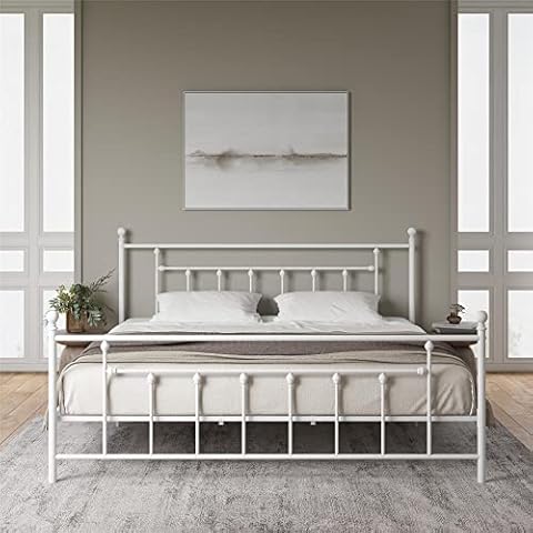 REALROOMS Kendale Metal Bed Frame Cover