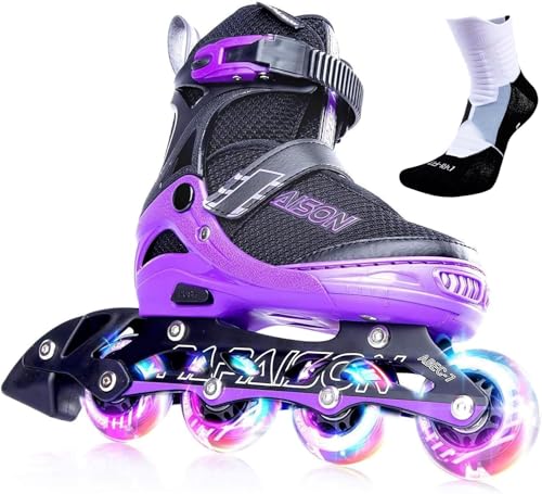PAPAISON Light Up Inline Skates
