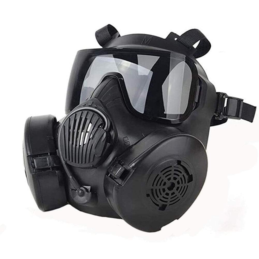 Masque intégral M50 ventilé pour la sécurité publique - Protection avec boîte filtrante - Sécurité réutilisable pour les amateurs militaires