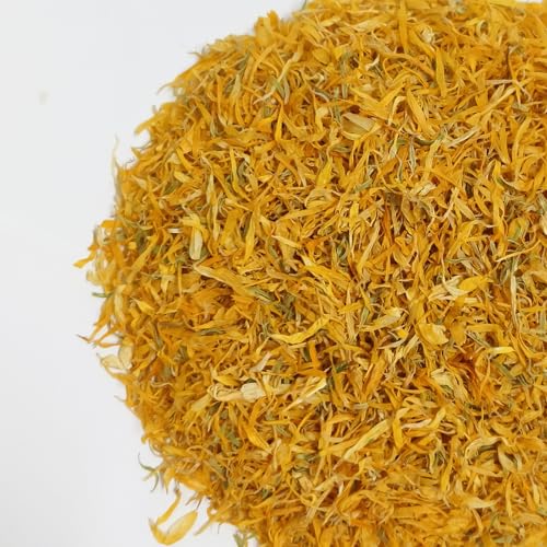 dried calendula flowers petals natural calendula bulk for crafting - 1 oz
