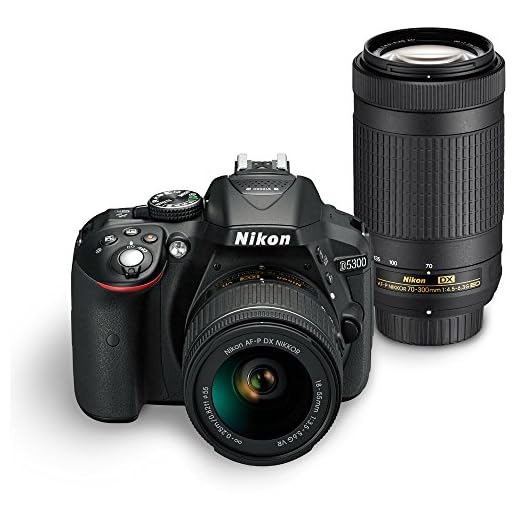 Nikon D5300 SLR Camera Dual Lens Kit
