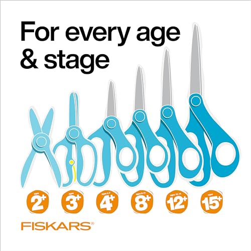 Fiskars 1067124 6 Inch Big Kids Scissors For Kids Ages 8-11, Scissors For School Or Crafting thumb #8