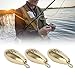 VGEBY Fishing Sinkers Kits, 3.5g Fishing Weights 10Pcs Fishing Tackle for Bottom Fishing Sportinggoods Fish Pendant