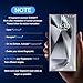 X-it for Samsung Galaxy S23 Ultra/S22 Ultra Screen Protector Privacy [Auto Alignment/Dust Removal],Bubble-Free,[100% Ultrasonic Fingerprint ID] Easy Installation Full Coverage Anti-Spy [Non-Glass] 2 Packs