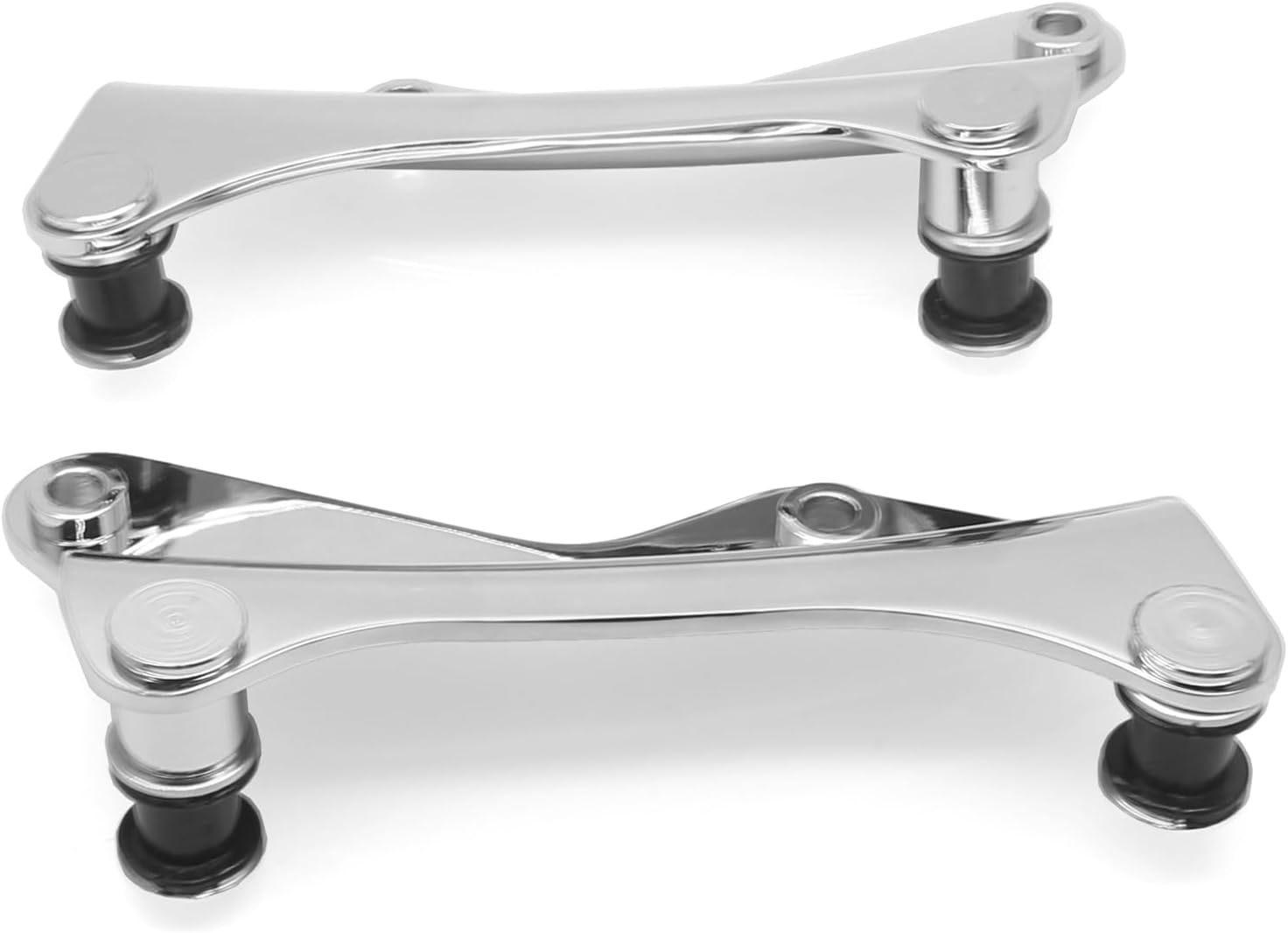 MZS 4 Point Docking Hardware Kit, 2014-2024 Touring Docking Accessories Chrome Compatible with Road Glide Road King Electra Street Glide Ultra Limited CVO