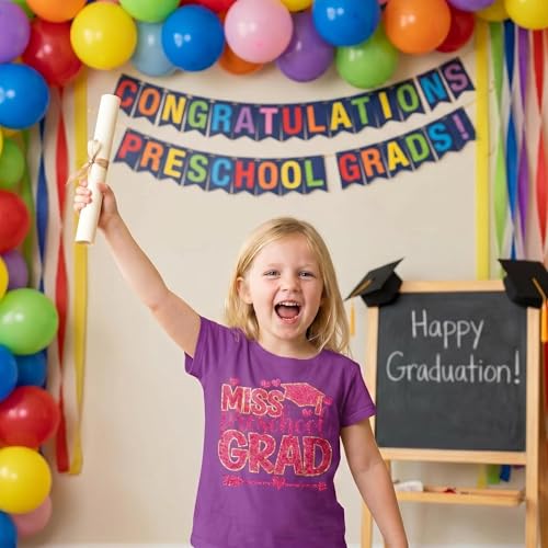 Image of Preschool Graduation Shirt for Kids Pre-K Grad Gifts for Girls Boys T-Shirt Top