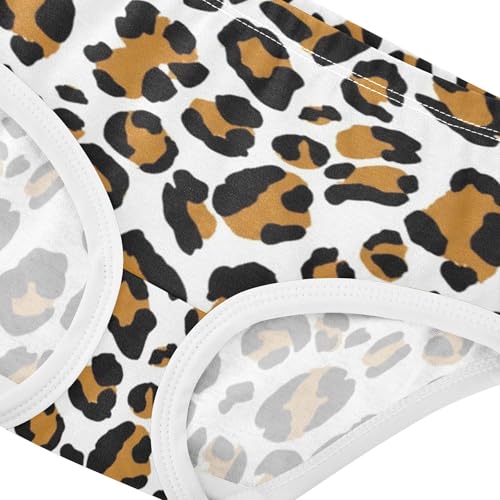 Leopard Print Toddler Underwear Floral 2t Cotton Little Girl Panties Florals Underpants Briefs4