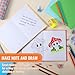 Ireer 24 Pcs 5 x 5 Inch Hardcover Blank Book Bulk Small Sketch Pad to Write Stories Blank Notebooks for Journaling Sketching Writing DIY Crafts Supplies 72 Pages(Mixed Color)
