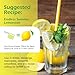 TALCUFON Freshly Squeezed Lemon Powder 10 Oz, Just Cold Pressed, Freeze Dried Lemon Juice Powder No Added Sugar, Gluten Free, Non-GMO Great Flavor for Drinks, Smoothie, & Beverages 284G