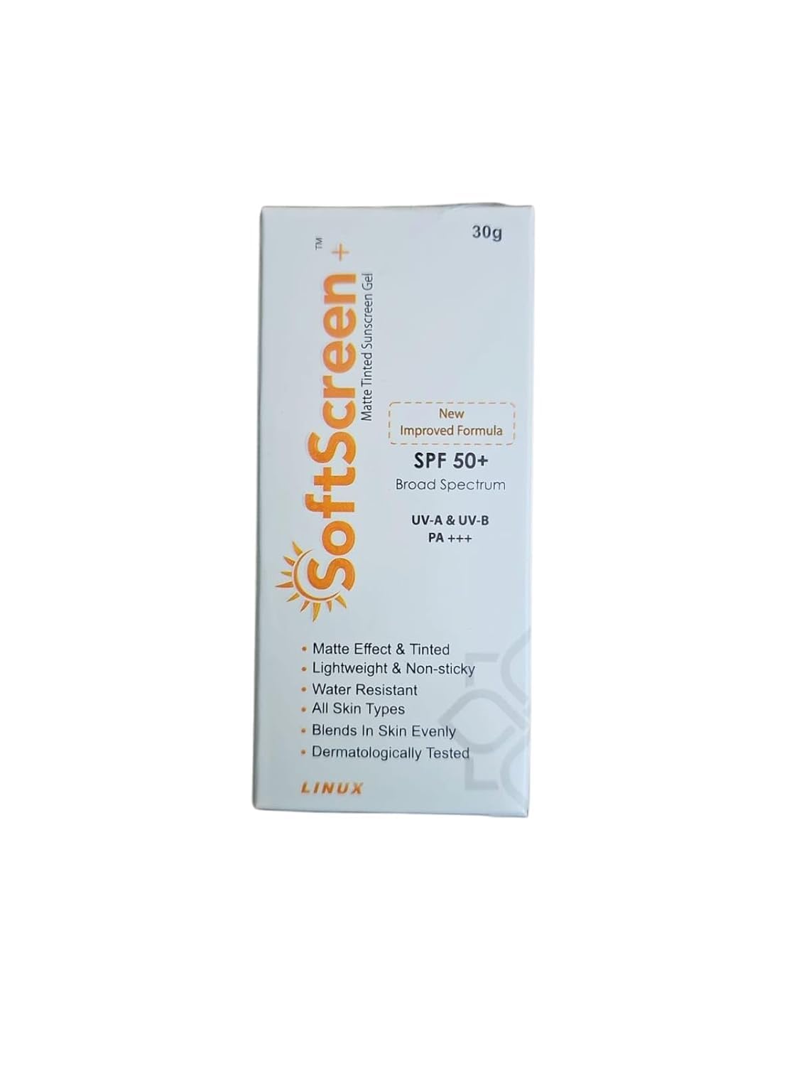 Pharm Softscreen+ Matte Tinted Sunscreen Gel SPF50+ Broad Spectrum| Matte Effect| Light Weight 30gm-image-45