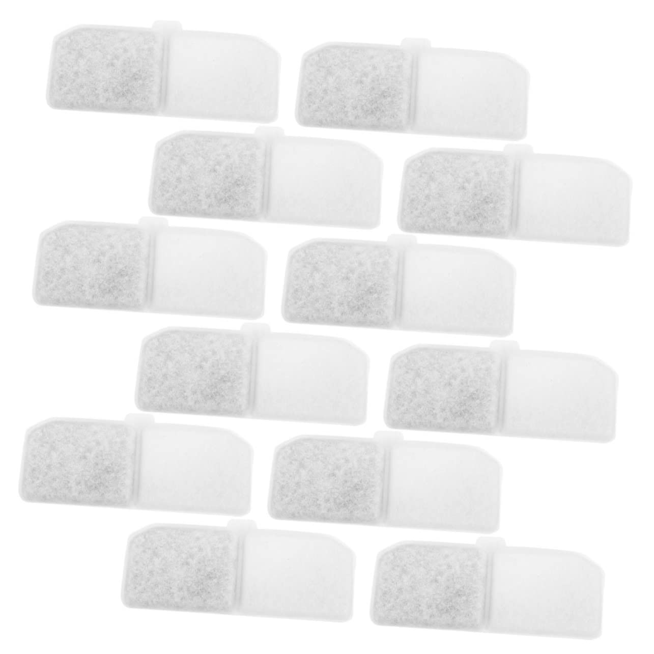 Mipcase 48piezas Filtros De Repuesto para Dispensador De Agua para Mascotas De Filtros De Activado para Fuente De Agua De Gato Accesorios para Mascotas Filtración y Saludable