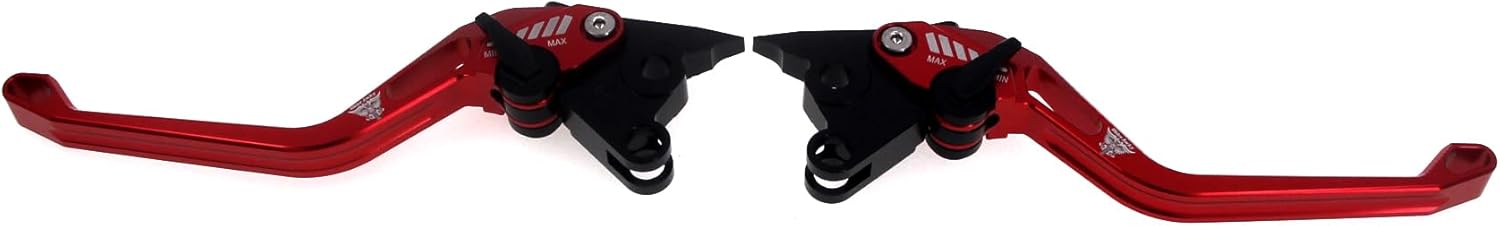 Long 5D Rhombus Hollow CNC Billet Adjustable Motorcycle Brake Clutch Levers Compatible with Ducati Monster S4/S4R 2001-2006,S2R 1000 2006-2008,M900/M1000 2000-2005,900SS/1000SS 1998-2006