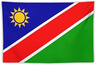 Calculay Namibia Flag Tapestry-Wall Hanging Home Wall Art Tapestry for Living Room/Bedroom/Dormitory Background Poster 40"x60"