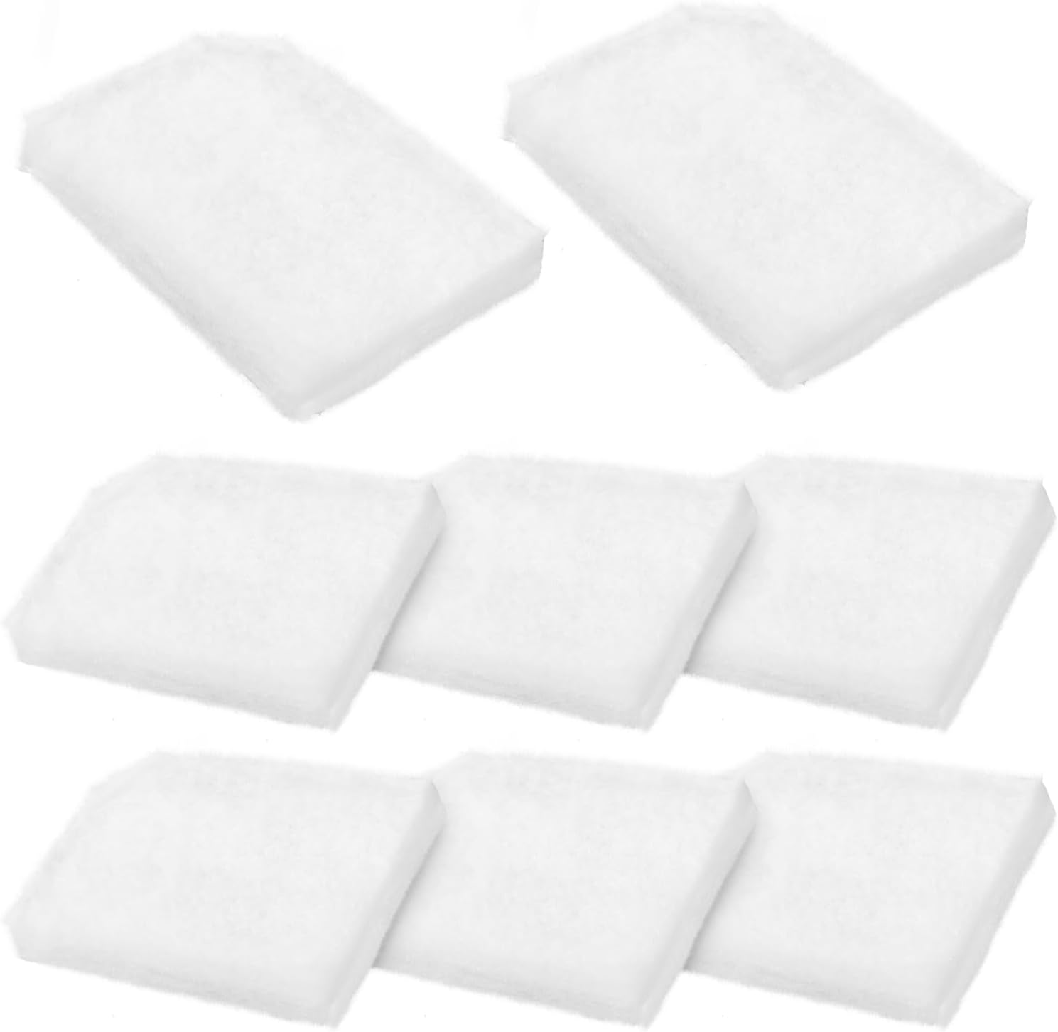 8 Pack Water Polishing Pads Fit for 306/307 406/407 Canister Filter Media Aquarium Filter Pad, A244A1 Mechanical Filter Media for Aquariums Compatible with Fluval Quick-Clear