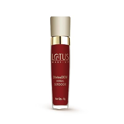 Lotus Make-Up Divine Dew Herbal Sindoor (Rosy Blush (Maroon - 20M), 8 g (Pack of 1))