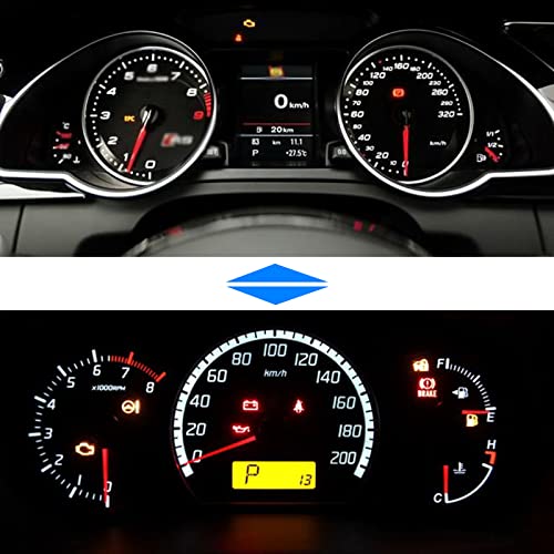 10 luces LED T5 tablero para auto, 3030 3SMD, blancas miniatura 6
