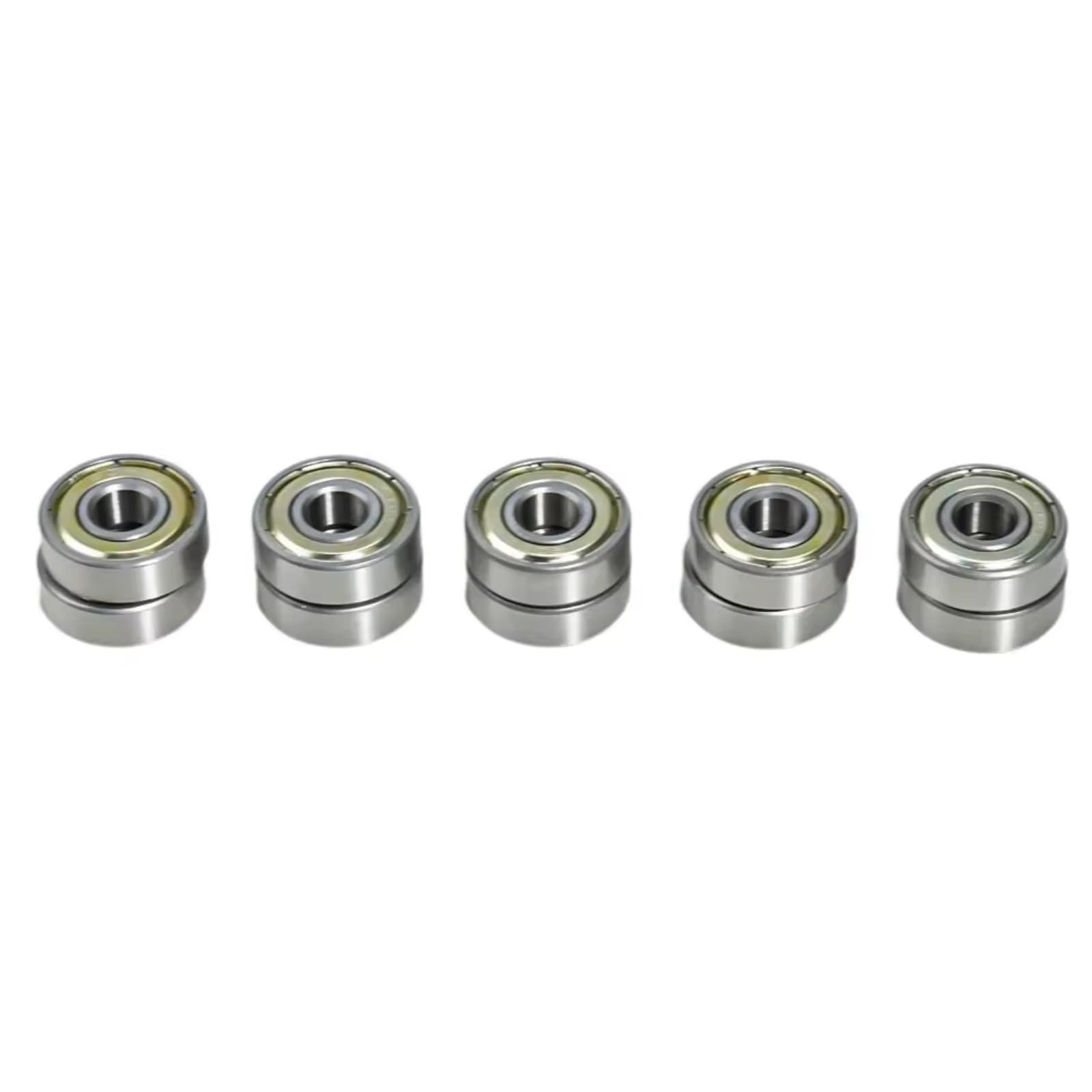 608 ZZ 10PCS Roulements Billes Double Blindage Skateboard Accessoires Remplacement Trottinettes Électriques Réparation Assemblage Accessoires RC
