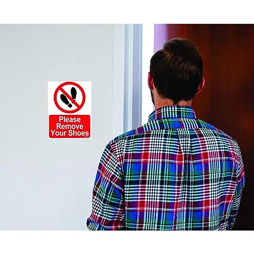 Image of SIGN35-M-1-2x Please Remove Your Shoes Sign Board