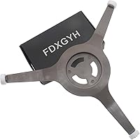 Vista 6 de FDXGYH Anillo giratorio para horno de microondas de triple brazo, anillo giratorio, bandeja de soporte para placa de vidrio para horno de microondas
