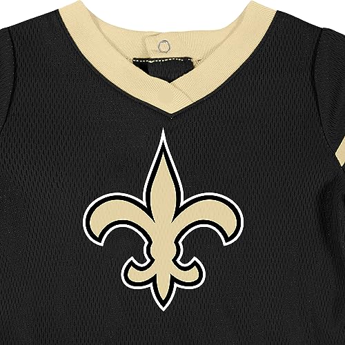Image of Gerber NFL Baby Girls Jersey Dress and Diaper Cover