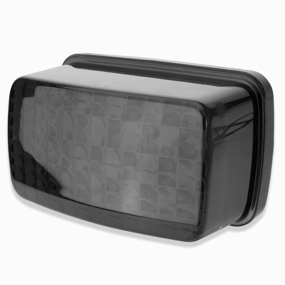 ATV LED Tail Light Taillight 5KM-8472C-10-00 Compatible with Yamaha Rhino Kodiak Grizzly Big Bear Bruin Wolverine Viking（Smoke lens#1）