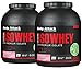 Produktbild Body Attack Extreme Iso Whey, CFM Whey Protein Isolat aus 100% irischer Weidemilch, glutenfrei, reich an EAAs, löslich, fettarm, ohne Aspartam, 90,6% Isolat-Anteil (Strawb.-White Choc, 2x 1,8 kg)