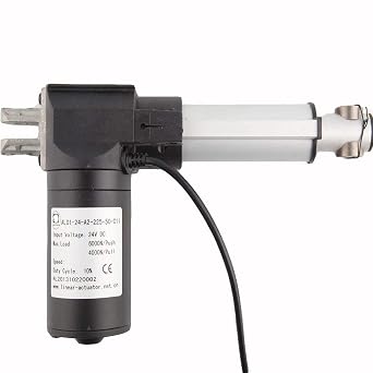 12V السكتة الدماغية رافع الكهربائية مضرب رود 6000 N/1320 LBS المحرك المحرك الخطي 224 "، المحرك الخطي ماكس رفع السكتة الدماغية محرك كهربائي السكتة الدماغية المحرك الخطي الثقيلة للسيارة السيارات الطبية 200 mm8inch