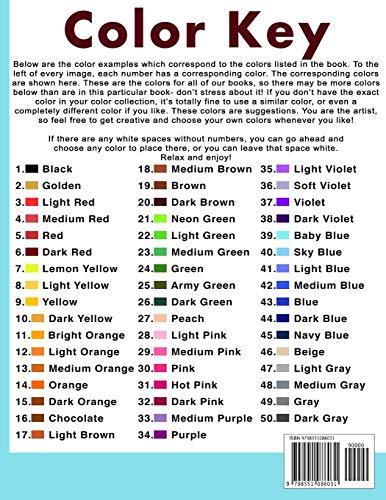 Fantasy Landscapes - Mosaic Color By Numbers Coloring Book For Adults: A Magical Extreme Adult Color-By-Number Book of Detailed Hidden Nature, Secret ... Cities (Fun Adult Color by Number Coloring) - Image 2