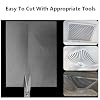 2 Pack 128 Inch Wire Mesh Screen, 20 Mesh Stainless Steel Mesh, Stainless Screen for Vent Covers, Cage, Garden, Window Screen and DIY Project (2, 11.8X8.2(300X 210mm))