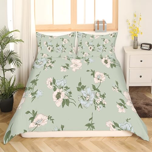 Housse de couette 200x200 en microfibre douce pour lit sans plis - 3