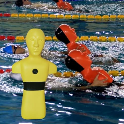 Muñeco de Entrenamiento Rescate Acuático Naranja miniatura 6
