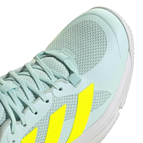 adidas Damen Court Team Bounce 2.0 Shoes, Dusky Petrol/Lucid pink/FTWR White, 36 2/3 EU – Ansicht 4