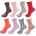 Super Soft Warm Microfiber Fuzzy Socks - 4 Pairs - Value Pack