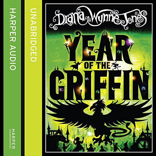 Diseño de la portada del título Year of the Griffin
