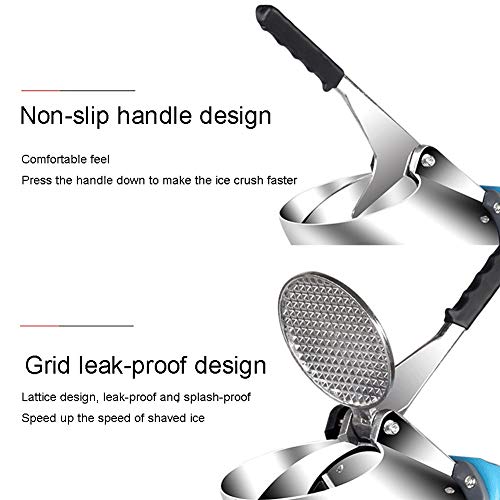 ice shaver Ice Shaver Machine Electric Snow Cone Maker,Double Knife Design With Adjustable Thickness 187lb/hr Ice Crusher For Home And Commercial Use