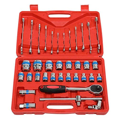 Kit Mecánico Portátil 36 Piezas Juego de Herramientas miniatura 1