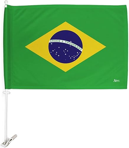 Miniatura 4 de Americana Home & Garden Bandera de coche de Qatar para Carros de la Copa del Mundo 2022 para decoración de auto, pancarta pequeña para clip de