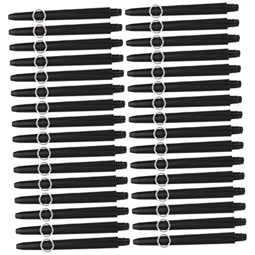 Gogogmee 50 Sets Nylon Shafts Stems Professional Game Shafts Rods Non-Slip Knurled Surface