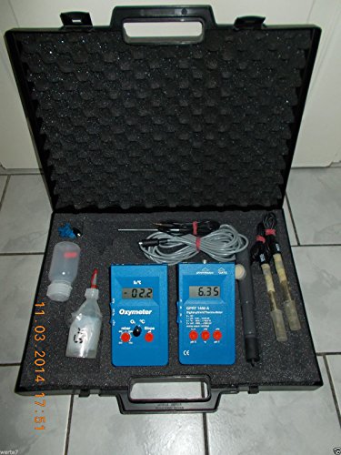 Preisvergleich Produktbild GFEISINGER GPRT 1400 Digital-pH-mV-Thermometer+OXYMETER+Zu...