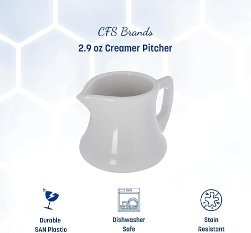 Miniatura 9 de Carlisle FoodService Products 456302 - Crema para servir, plástico, 2.5 pulgadas de alto, 2.56 pulgadas de ancho, 2.56 pulgadas de largo, SAN, 2.9