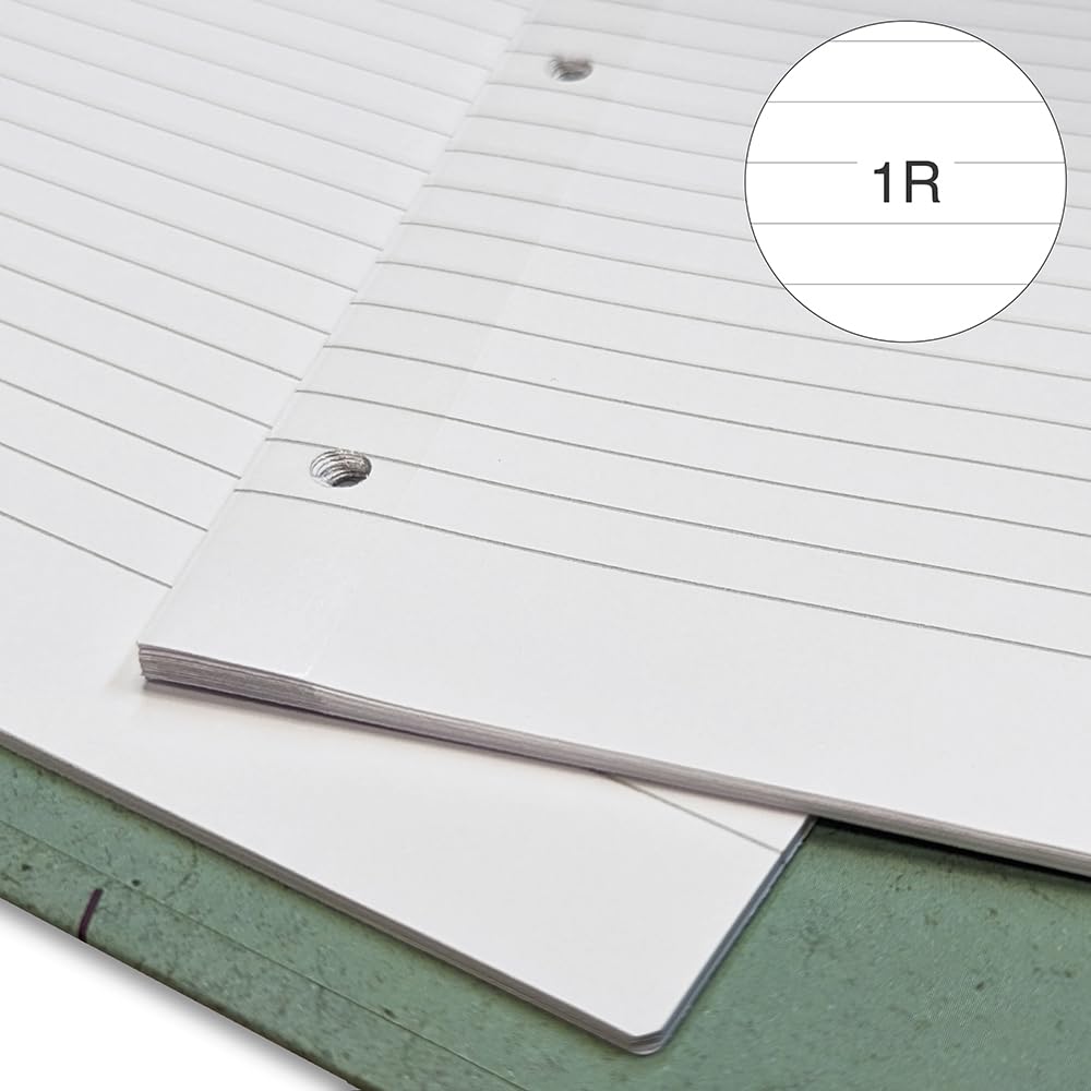 BeMore Ricambi Bandup A4 Banda Rinforzata 21x29,7 cm Rigatura 1R 40 Fogli 90G/Mq