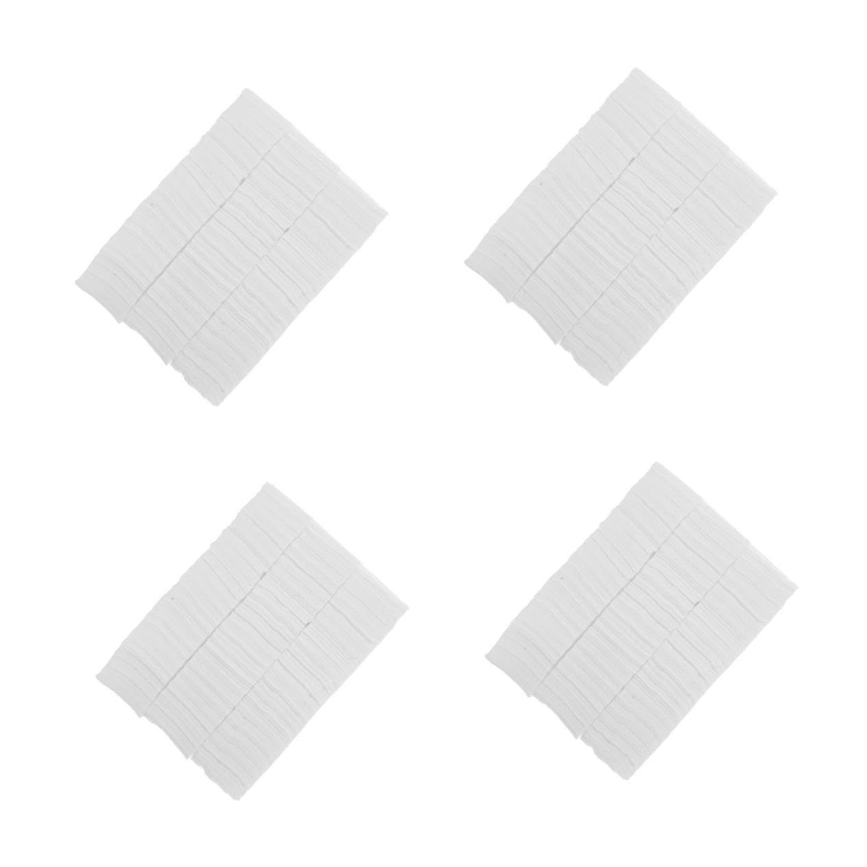 2000 Piezas Unidades Almohadillas de Algodón Dobles y Gruesas para Desmaquillar Toallitas Faciales Resistentes y Duraderas para Limpieza y Eliminación de Maquillaje