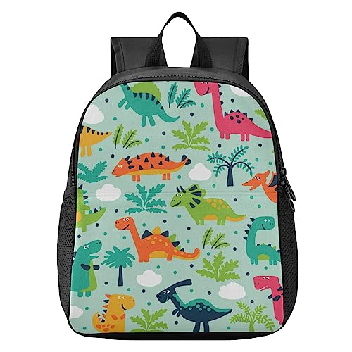 Toddler Backpack Dinosaur Waterproof Mini Backpack Boys/Girls Cute Small Backpack Kindergarten Pre School Bags 11 Inch