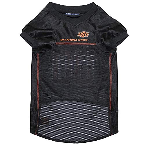 Image of Pets First Collegiate Oklahoma State Cowboys Dog Mesh Jersey, X-Small
