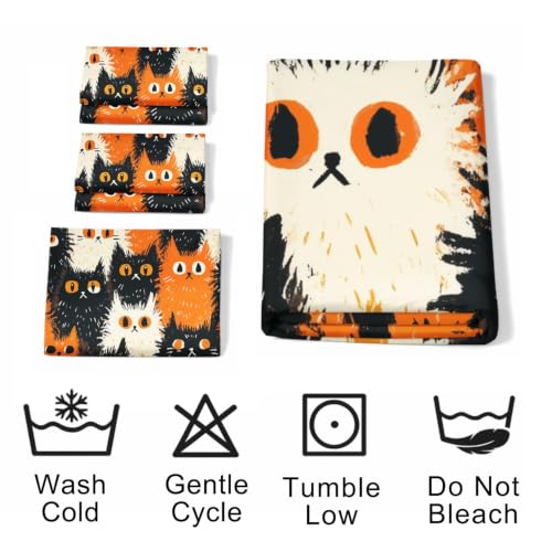 Housse de couette chat 140x200 crée un nid douillet pour enfant - 7